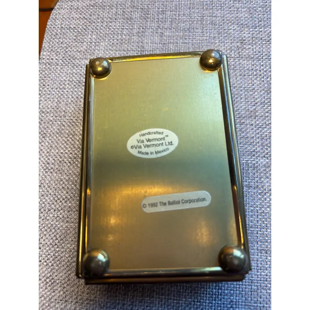 Vintage‎ Via Vermont Trinket Box, 
